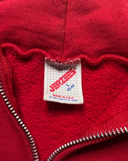 1990's Jerzees Made in USA Full Zip Hoodie