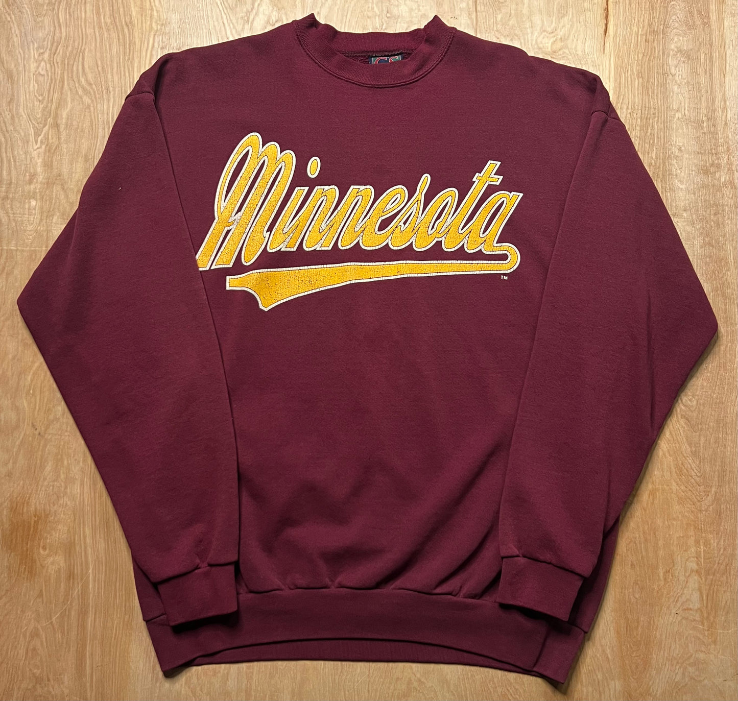 1990's University of Minnesota Made in USA Crewneck