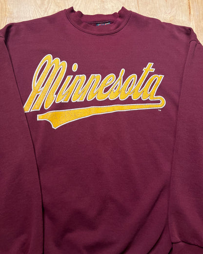 1990's University of Minnesota Made in USA Crewneck