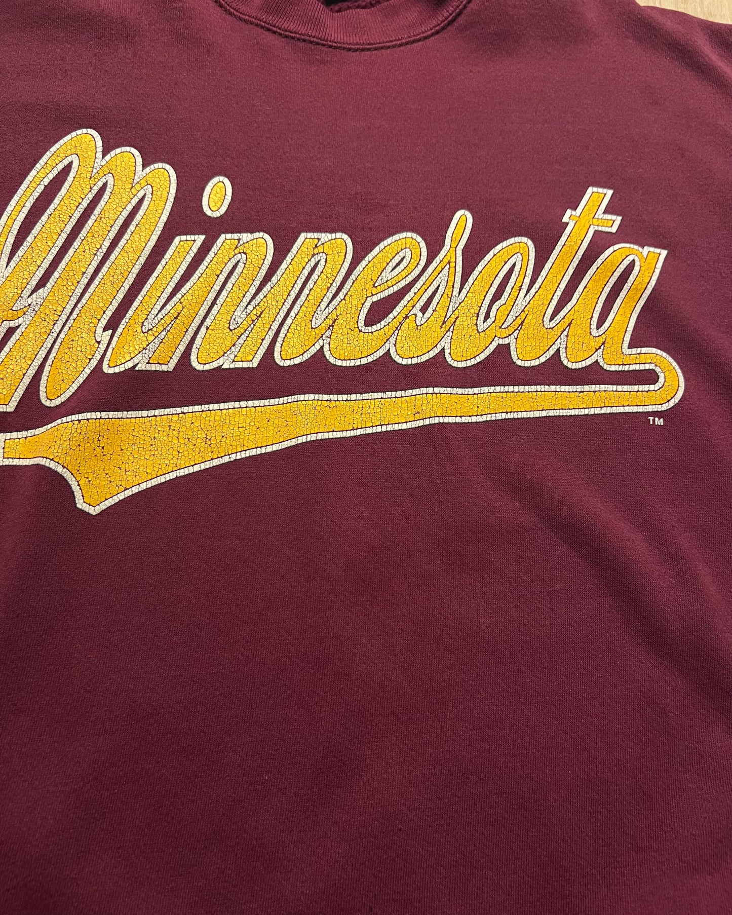 1990's University of Minnesota Made in USA Crewneck