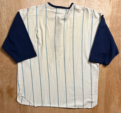 1990's Eddie Bauer 4 Button Single Stitch T-Shirt