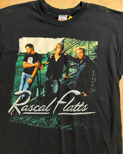 Early 2000's Rascal Flatts "Here's To You" Tour T-Shirt