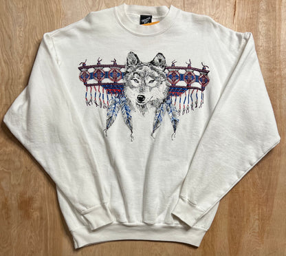 1995 Wolf Diamond Dust Crewneck