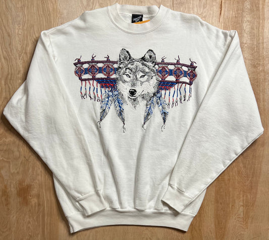 1995 Wolf Diamond Dust Crewneck