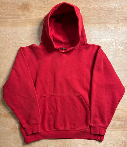 Vintage Blank Red Hoodie