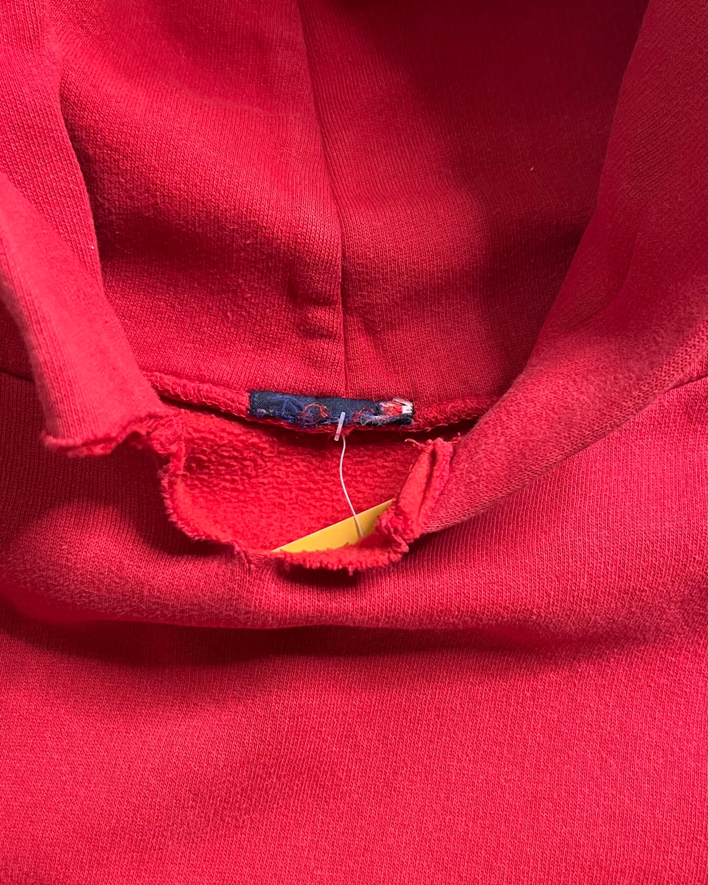 Vintage Blank Red Hoodie