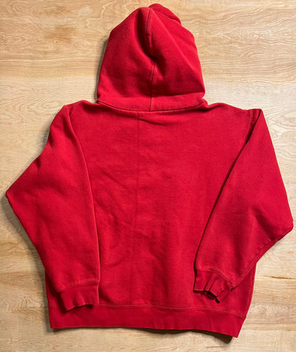 Vintage Blank Red Hoodie