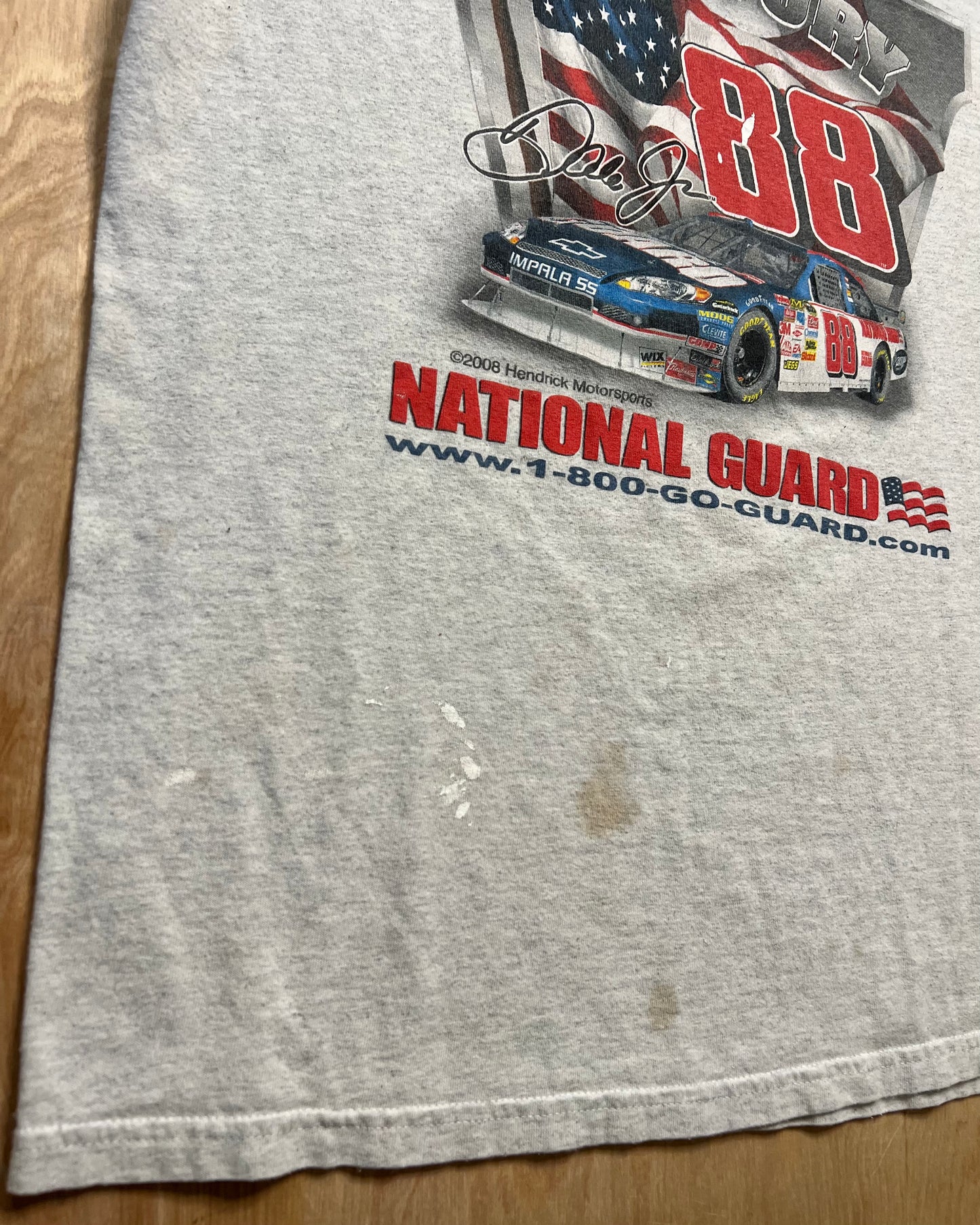 2008 Dale Earnhardt Jr. Budweiser Shootout Racing T-Shirt