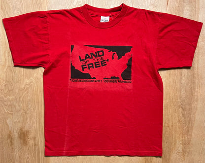 2002 Land of the Free *Restrictions Apply Single Stitch T-Shirt