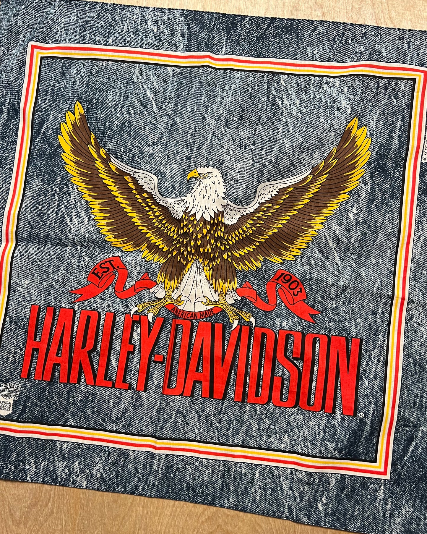 1990's Harley Davidson Bandana