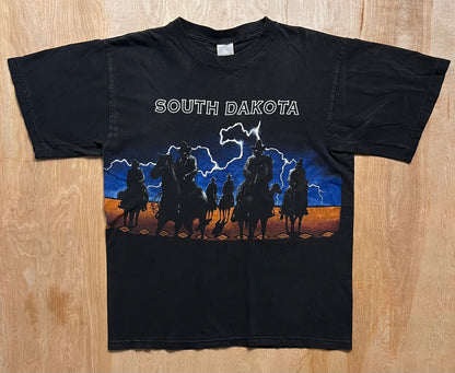 1994 South Dakota Cowboys X Lightning T-Shirt