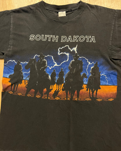 1994 South Dakota Cowboys X Lightning T-Shirt