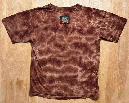 1992 Animal Survival Gear American Elk Tie Dye Single Stitch T-Shirt