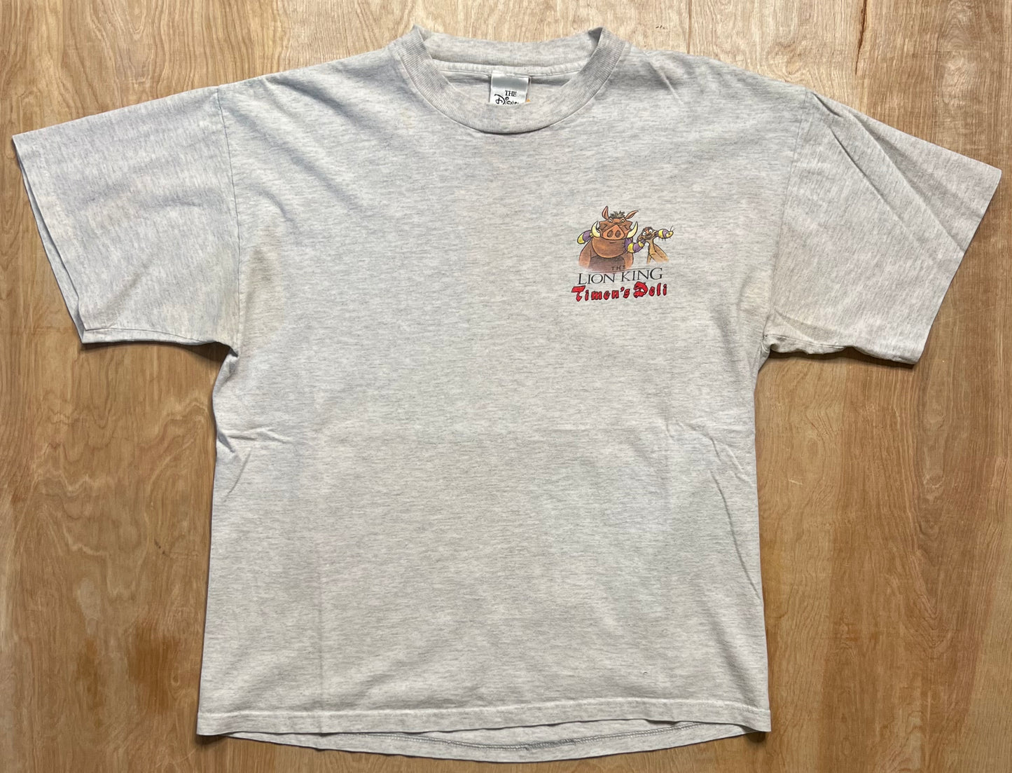 1990's The Lion King "Timon's Deli" Single Stitch T-Shirt