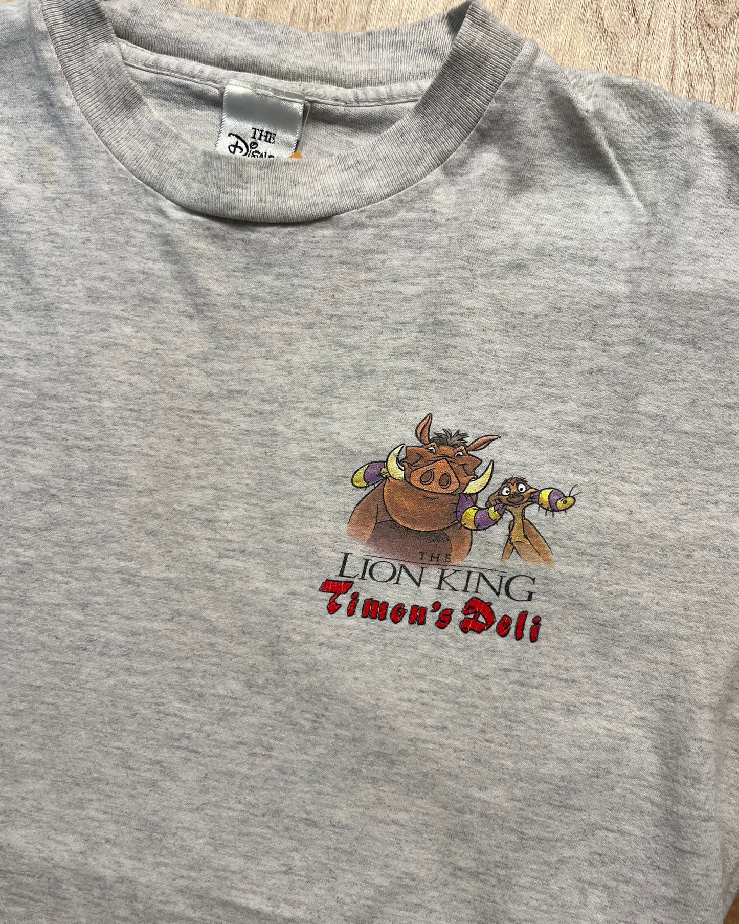 1990's The Lion King "Timon's Deli" Single Stitch T-Shirt