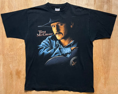 1990's Tim McGraw "Don't Take The Girl" Tour Single Stitch T-Shirt