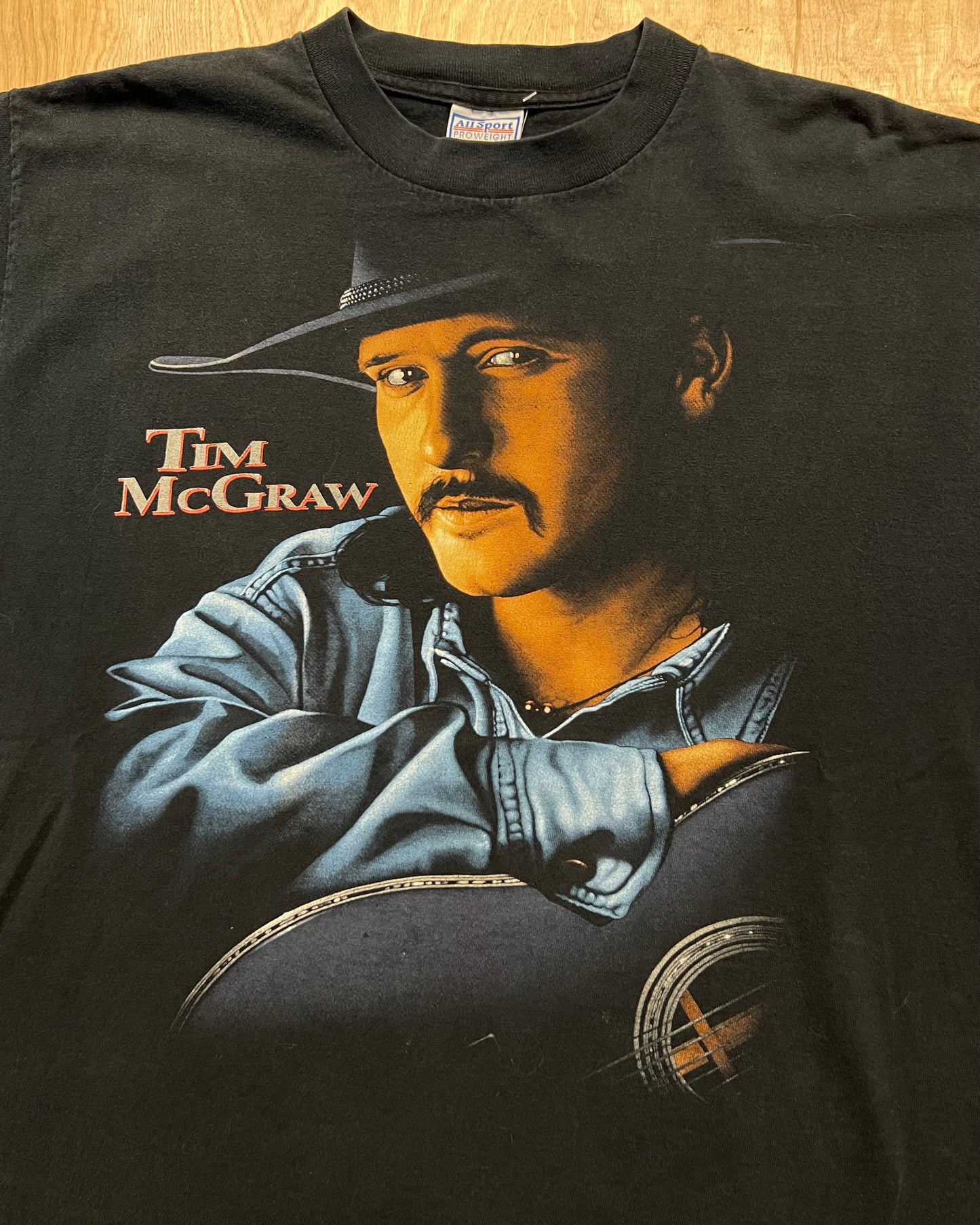 1990's Tim McGraw "Don't Take The Girl" Tour Single Stitch T-Shirt