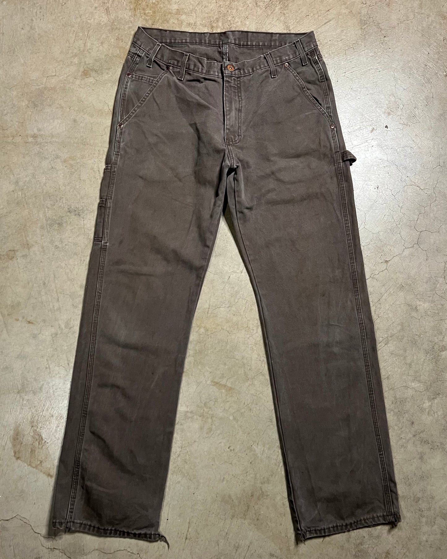 Dickies Faded Brown Heavy Relaxed Carpenter Pants