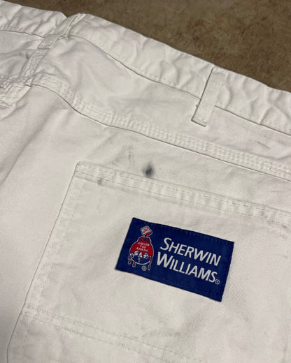 Vintage Dickies x Sherwin Williams White Carpenter Painter Pants