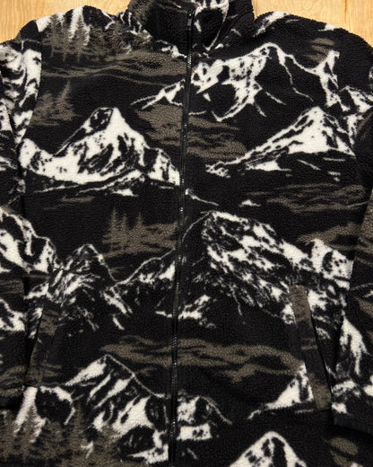 2000's Arizona Mountains AOP Fleece Jacket