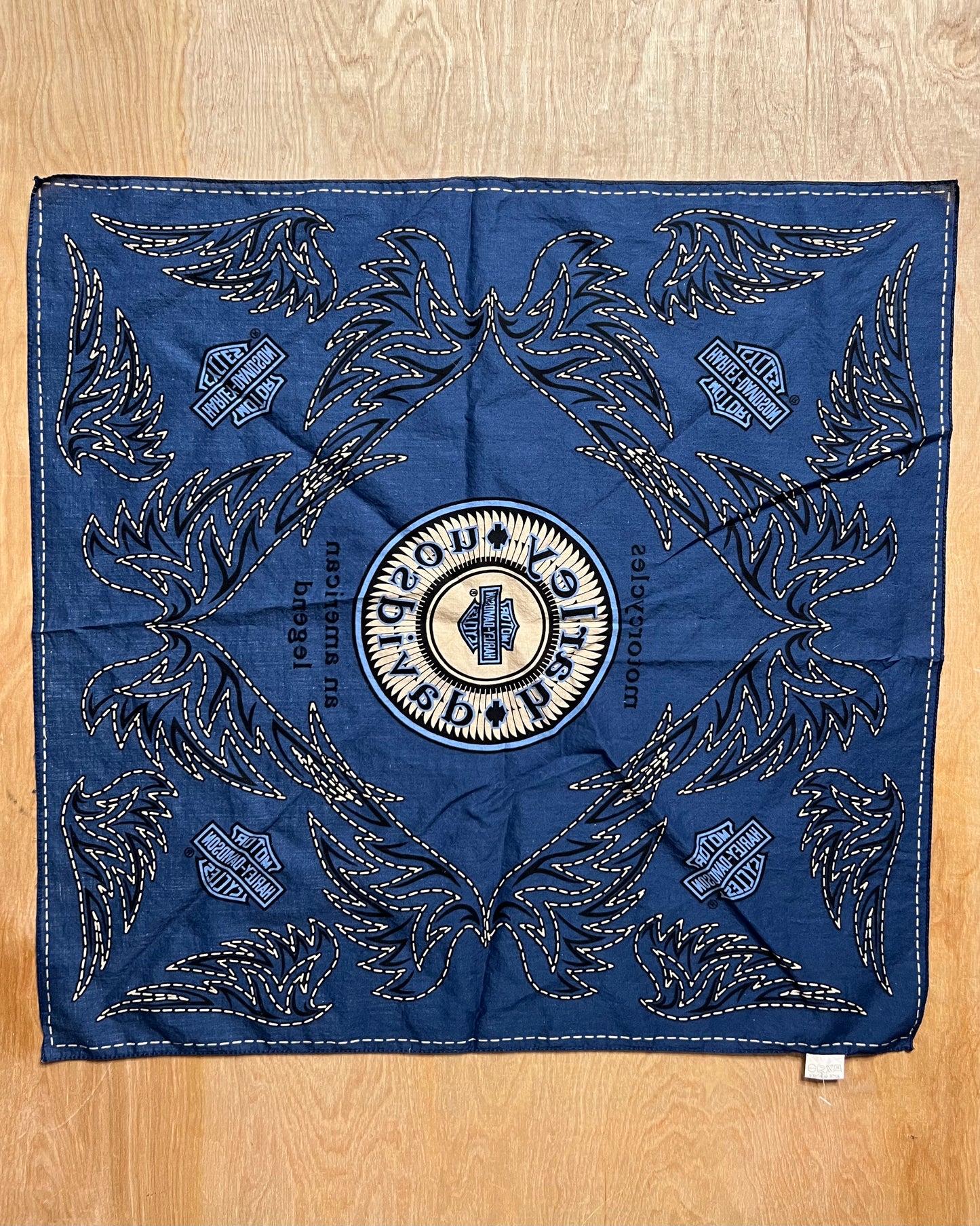 Early 2000's Harley Davidson "An American Legend" Bandana