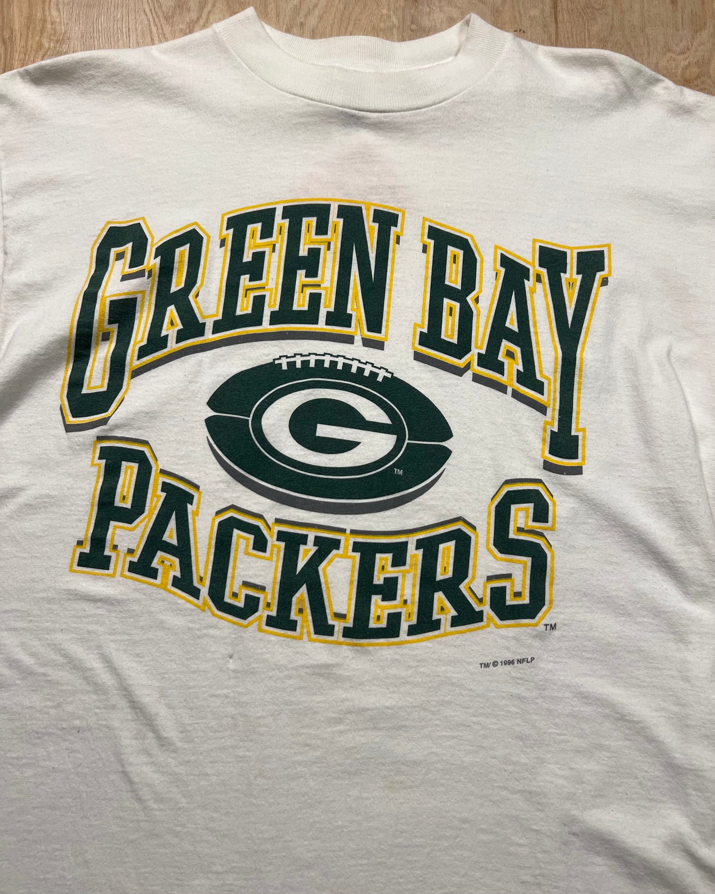 1996 Green Bay Packers Logo 7 T-Shirt