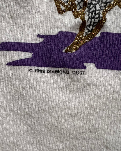 1988 Hong Kong Peacock Diamond Dust Single Stitch T-Shirt