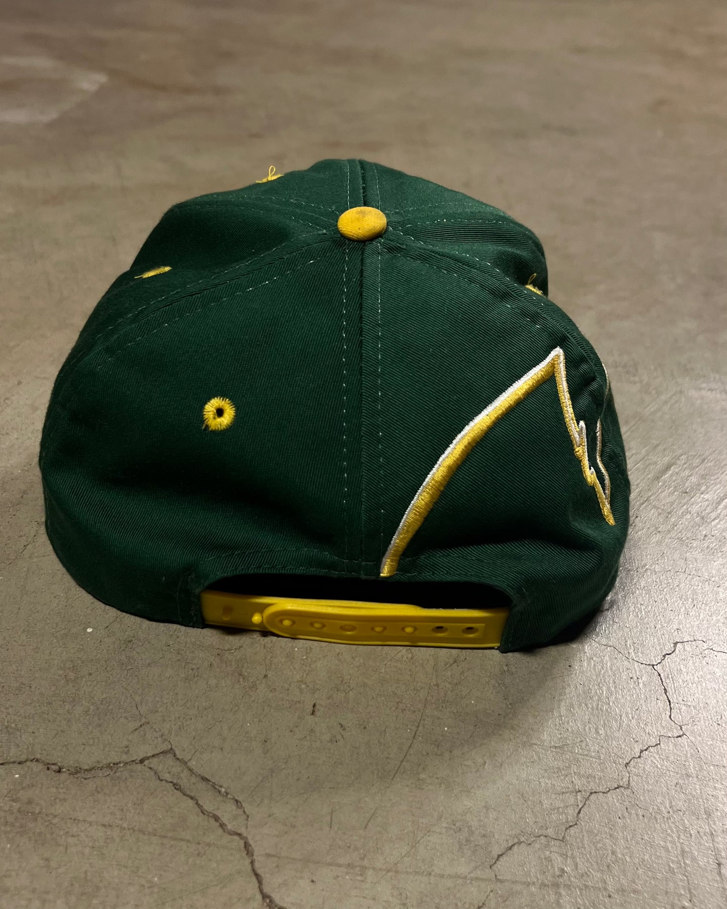 1990's Green Bay Packers Sharktooth Logo 7 Hat