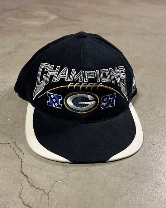 1997 Green Bay Packers NFC Champions Sports Specialties Pro Line Hat