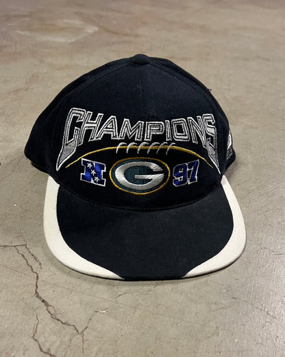 1997 Green Bay Packers NFC Champions Sports Specialties Pro Line Hat