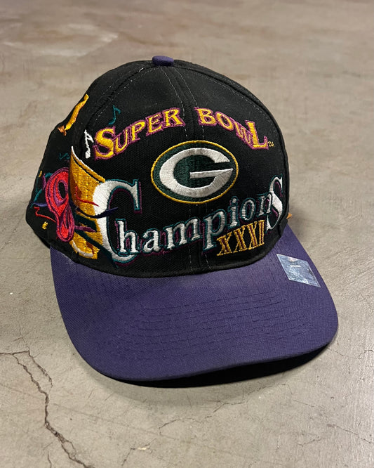 1997 Green Bay Packers Super Bowl Locker Room Pro Line Hat