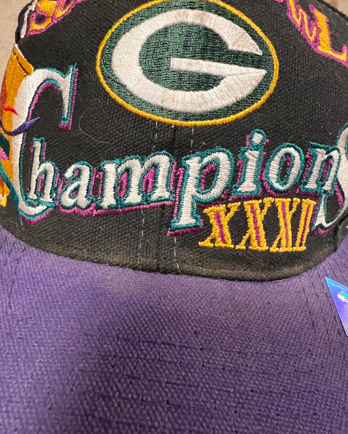 1997 Green Bay Packers Super Bowl Locker Room Pro Line Hat