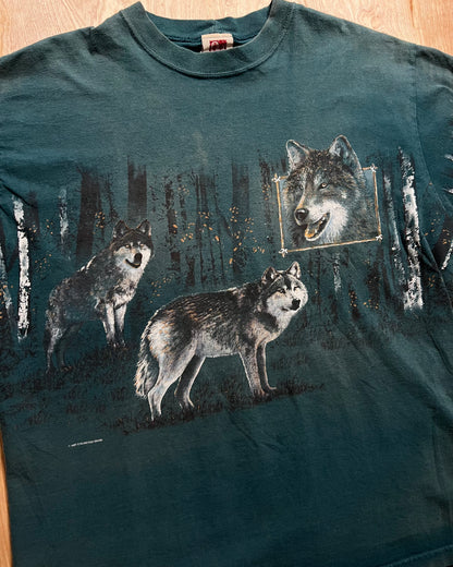 1990's Wolf Pack Art Unlimited AOP T-Shirt