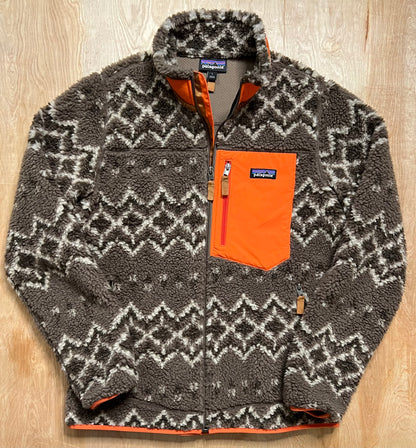 Patagonia Classic Retro Deep Pile Full Zip Topsoil Jacket