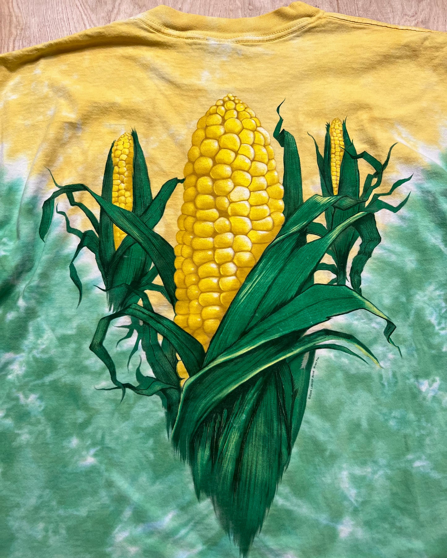 2003 Corn Liquid Blue Single Stitch T-Shirt