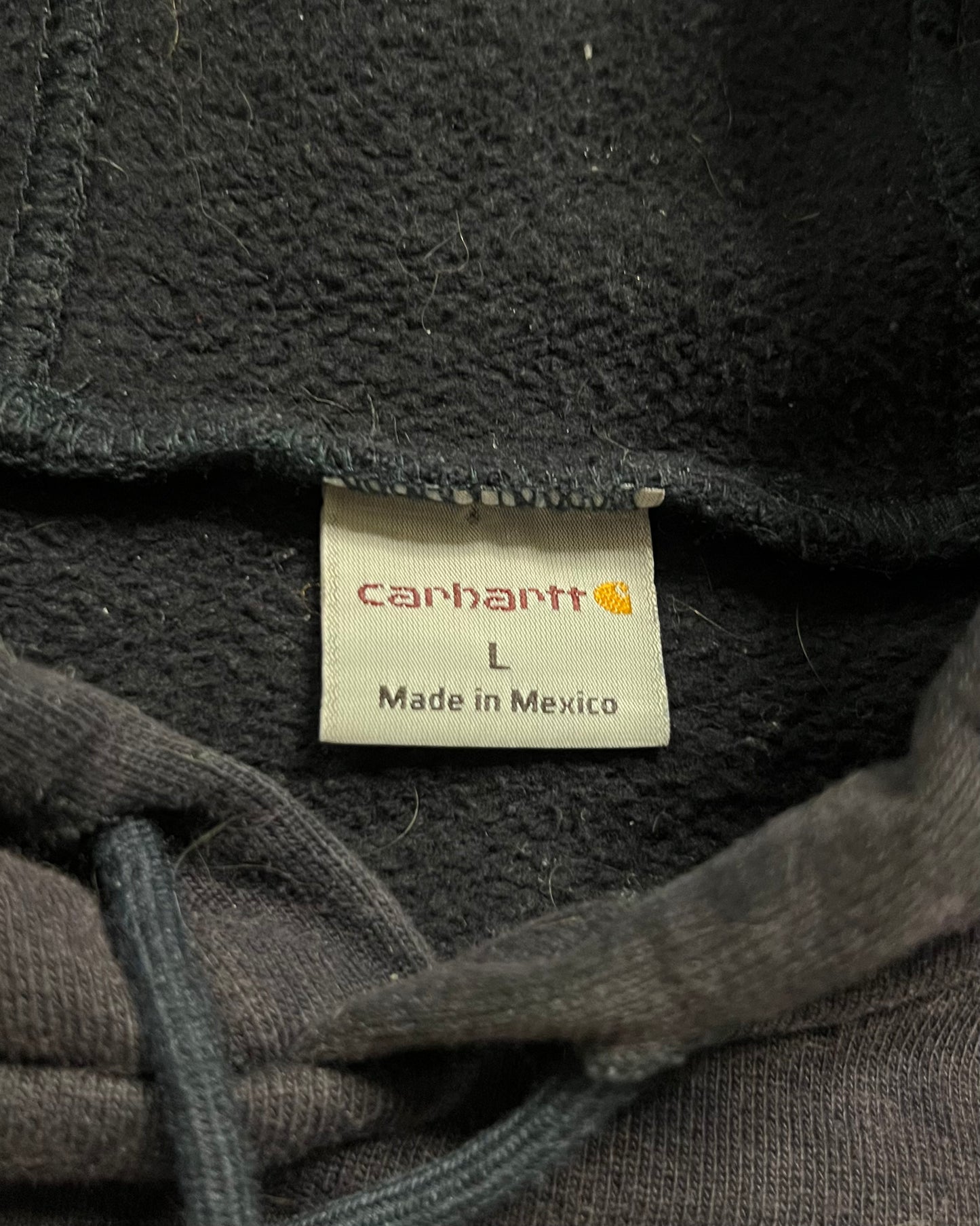 Vintage Faded Blue Carhartt Hoodie