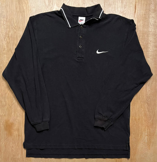 1990's Nike Long Sleeve Polo