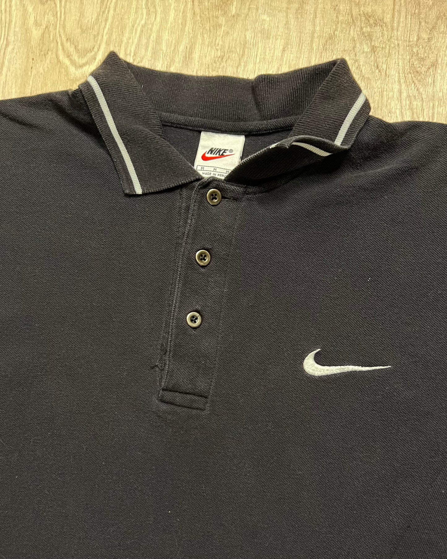 1990's Nike Long Sleeve Polo