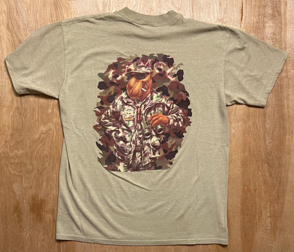 1992 Joe Camel Camouflage Single Stitch Pocket T-Shirt