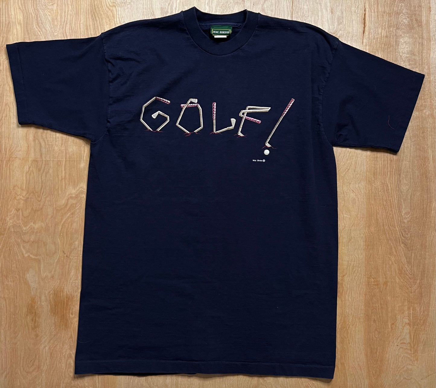 1990's Mac Birdie "Golf" Single Stitch T-Shirt