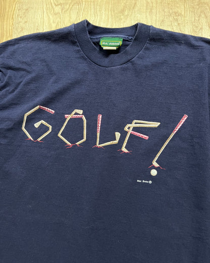 1990's Mac Birdie "Golf" Single Stitch T-Shirt