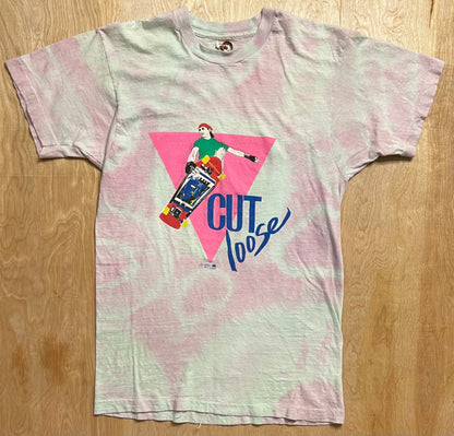 1989 "Cut Loose" Tie Dye Single Stitch T-Shirt