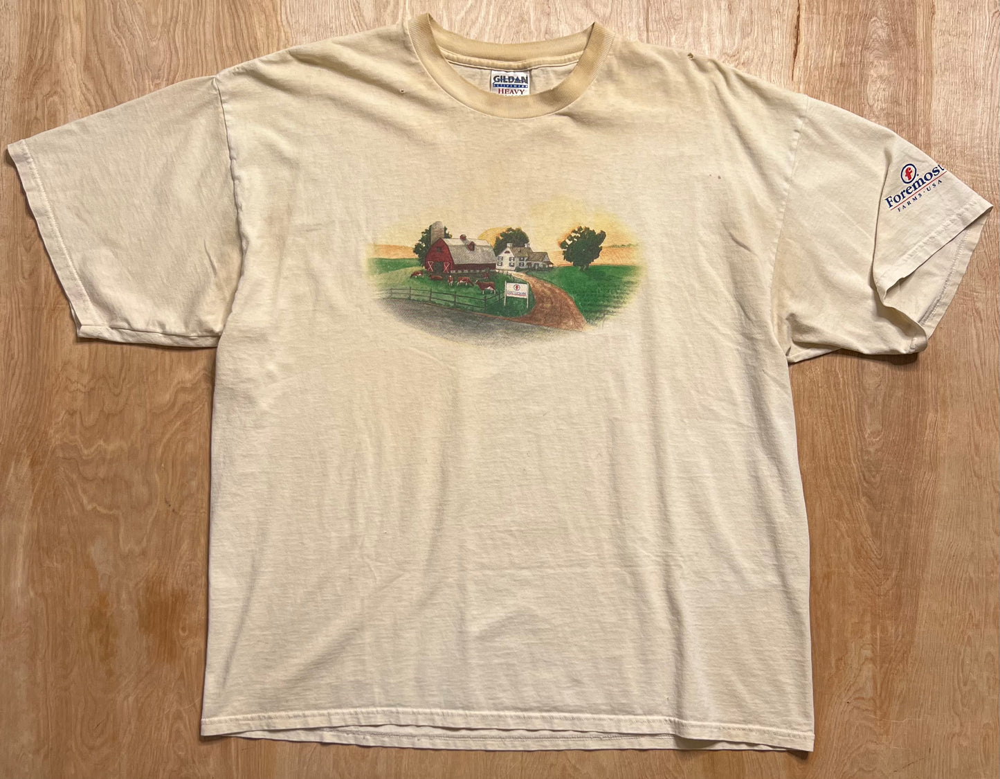 1998 Farm Progress Day "Drink Milk" Distressed T-Shirt