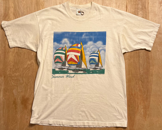 1990's "Summer Winds" Sailing T-Shirt