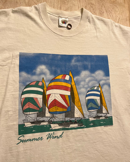 1990's "Summer Winds" Sailing T-Shirt