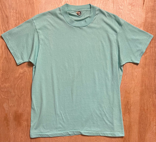 Late 1980's Screen Stars Blank Single Stitch T-Shirt