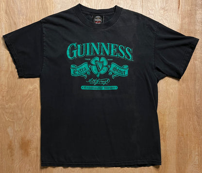 2000's Distressed Guinness "Traditionally Brewed" T-Shirt