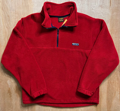 1990's Eddie Bauer Quarter Zip Fleece