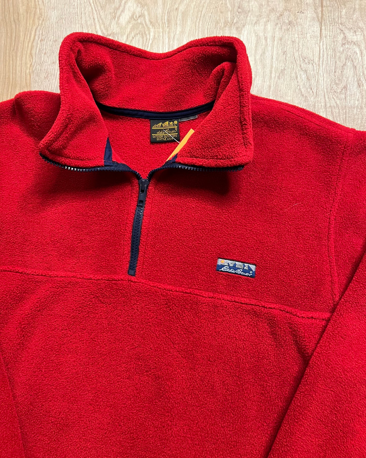 1990's Eddie Bauer Quarter Zip Fleece