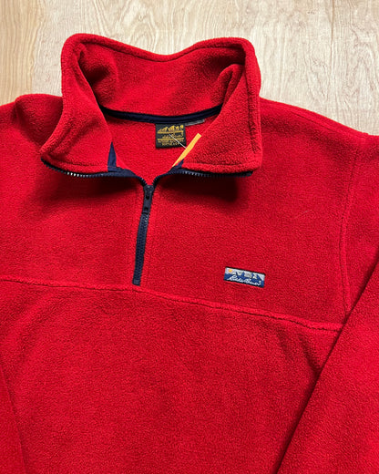 1990's Eddie Bauer Quarter Zip Fleece